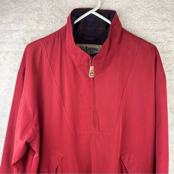 TOURNEY Gore-tex Waterproof Jacket Golf Windproof Breathable Size Large - Picture 2 of 15